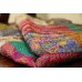 Chanderi Dupatta With Kantha Work Multi Colour Patch  PNMSD 001